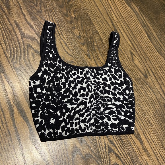 Babaton knit cropped top - size XS - Picture 1 of 3